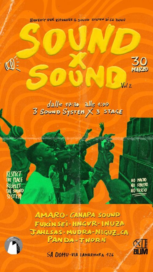 Sund x Suond - benefit per riparare il sound system di Sa Domu