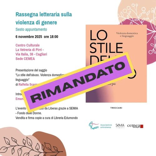 Presentazione saggio: LO STILE DELL'ABUSO