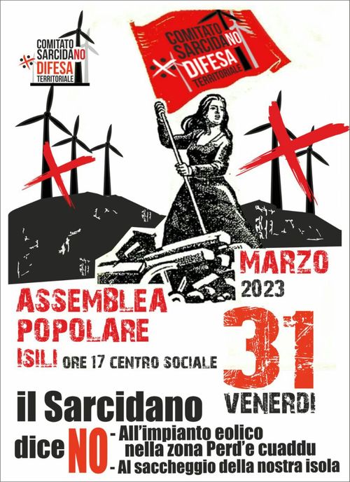 Assemble Popolare - No all'eolico a Perd'e cuaddu