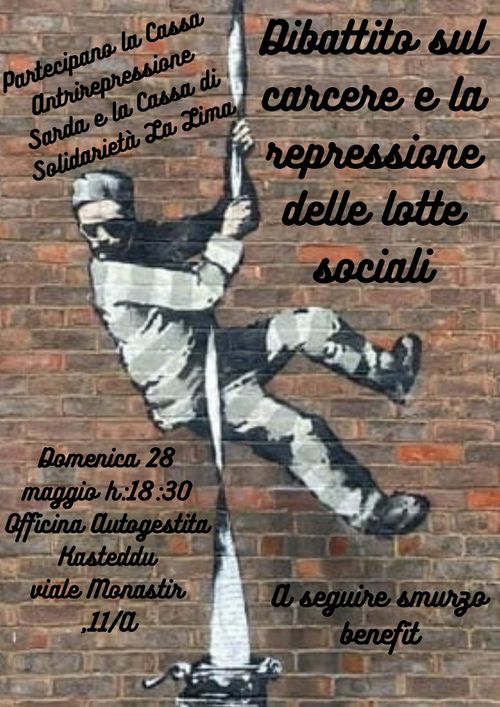 Dibattito sul carcere e la repressione delle lotte sociali