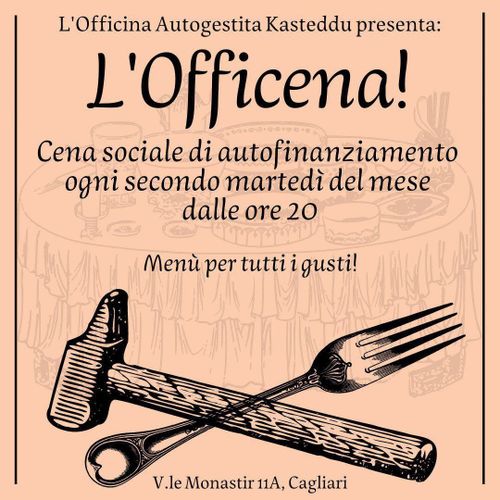 OFFICENA - Cena di Autofinanziamento 