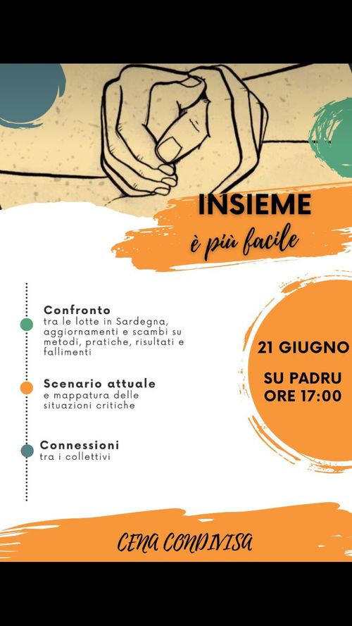 Insieme è più facile - Cena condivisa