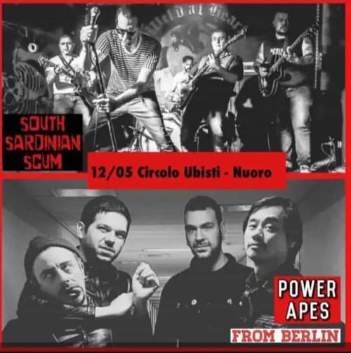 Concerto Power Apes/South Sardinian Scum