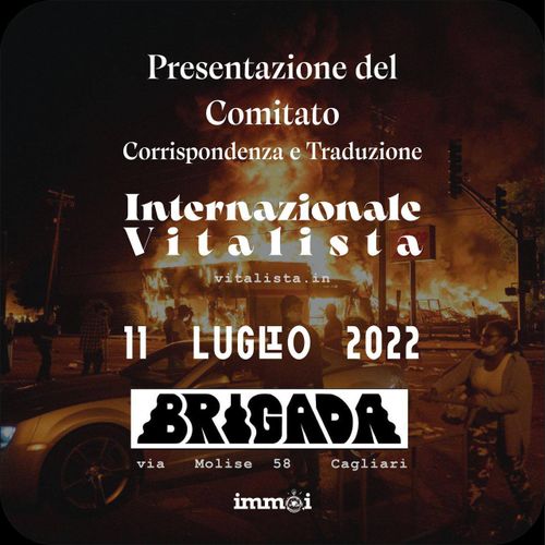 Presentazione dell'Internazionale Vitalista