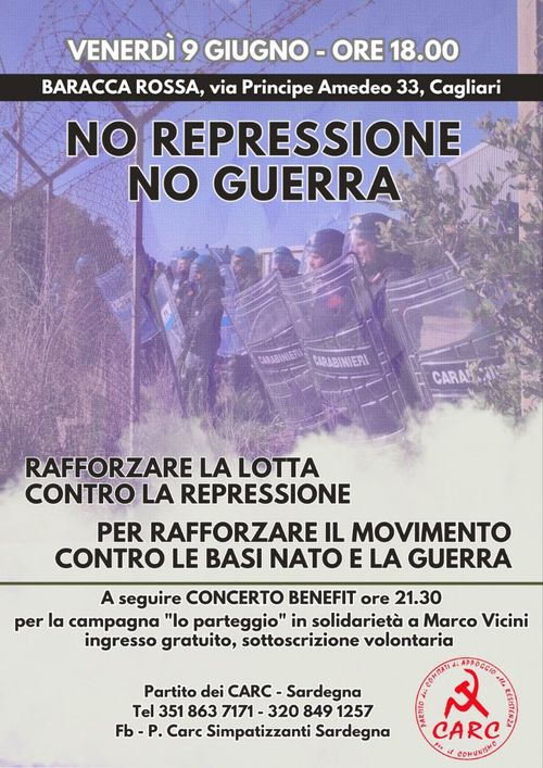 NO REPRESSIONE NO GUERRA