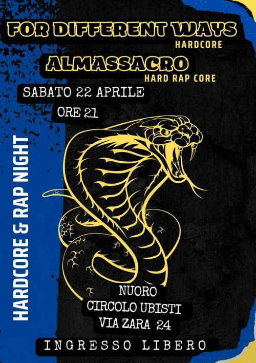Hardcore & Rap night