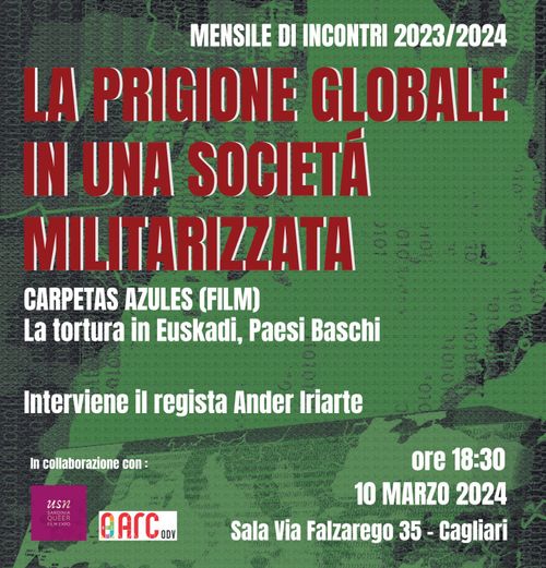 Proiezione "Carpetas Azules"  - Incontro con il regista Ander Iriarte