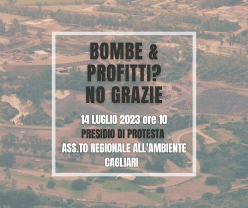 BOMBE E PROFITTI? NO GRAZIE - PRESIDIO