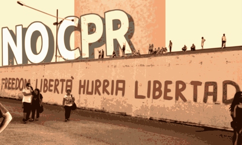 Presidio contro il CPR di Macomer