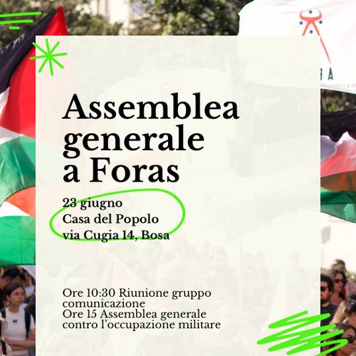 Assemblea generale A Foras