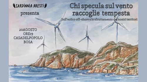 BOSA  - Presentazione di "Chi specula sul vento raccoglie tempesta"