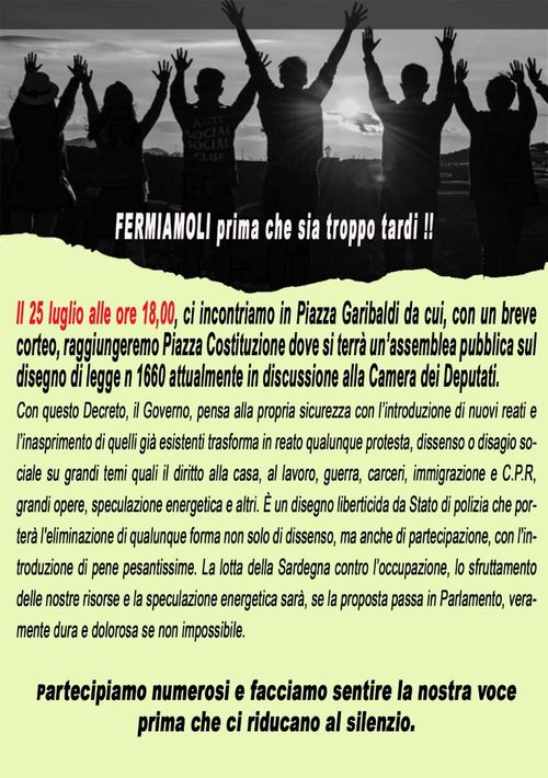 FERMIAMOLI  PRIMA CHE SIA TROPPO TARDI 