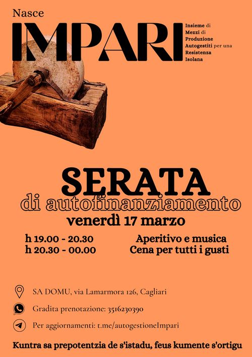 IMPARI - Serata di Autofinanziamento