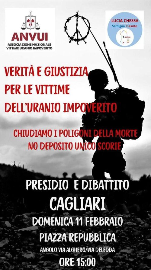 Verità e giustizia per le vittime dell'uranio impoverito
