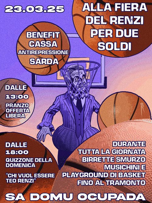 ALLA FIERA DEL RENZI PER DUE SOLDI - Benefit Cassa Antirepressione