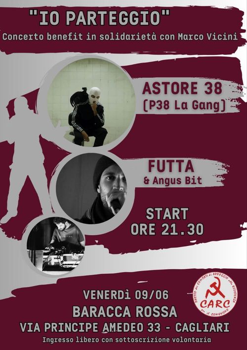 "Io parteggio" - Concerto benefit in solidarietà con Marco Vicini