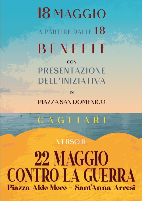 Serata benefit in vista del corteo del 22 maggio a Teulada