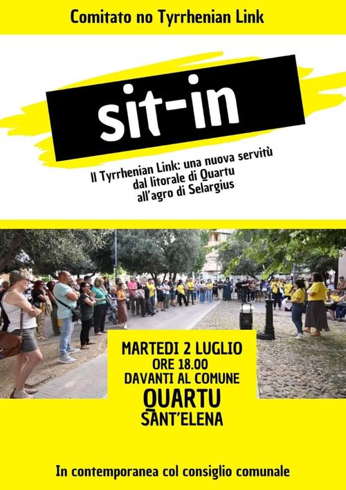 Sit-In - Comitato No Tyrrhenian Link