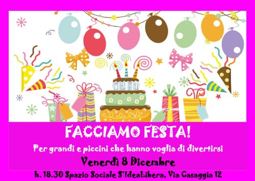 Facciamo festa