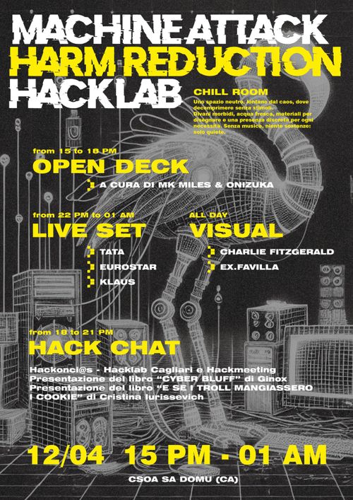 MACHINE ATTACK - HARM REDUCTION - HACKLAB