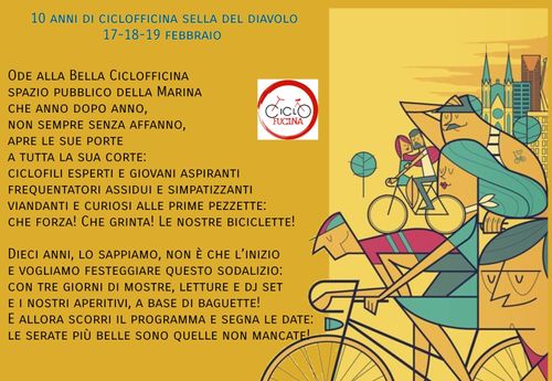 10 anni di Ciclofficina Sella del Diavolo