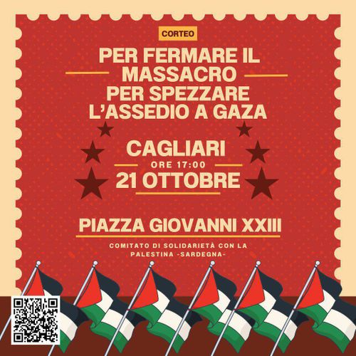 CORTEO - Per fermare il massacro, per spezzare l'assedio a Gaza