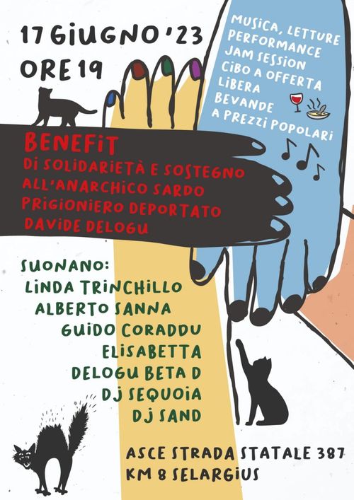 Concerto benefit per Davide Delogu