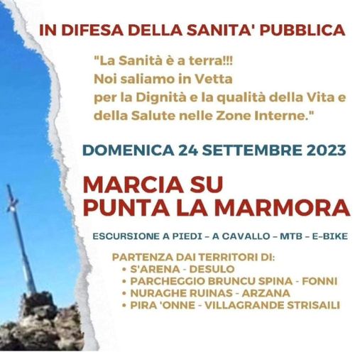 Marcia su Punta La Marmora