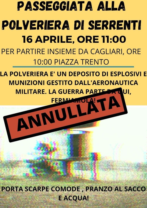Passeggiata alla Polveriera di Serrenti