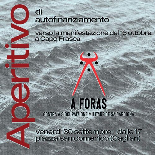 Aperitivo di autofinanziamento verso la manifestazione del 16 ottobre 