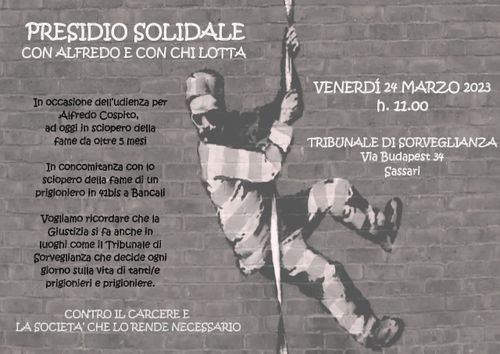Presidio Solidale - Con Alfredo e con chi lotta
