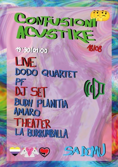 Confusioni Acustiche - Benefit per Sa Domu