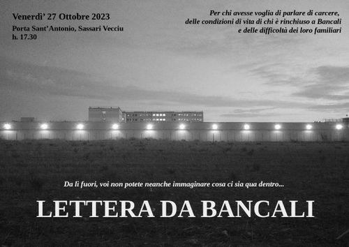 Lettera da Bancali