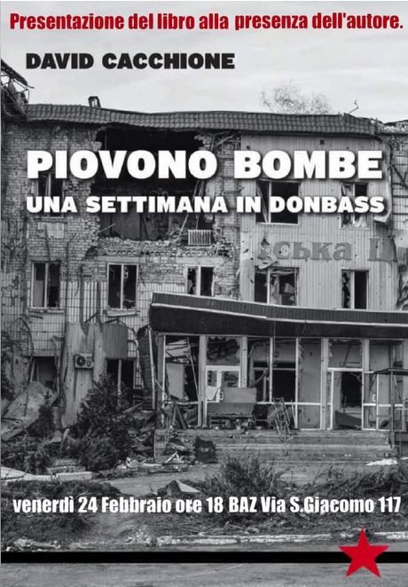 Presentazione del libro Piovono Bombe