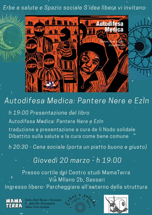 Presentazione di: autodifesa medica Pantere Nere e ZLN