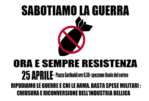 ATTENZIONE:SPEZZONE CORTEO